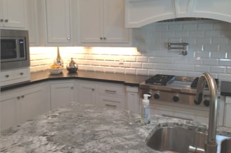 Tile Kitchen Install | Kay Riley Flooring and Design